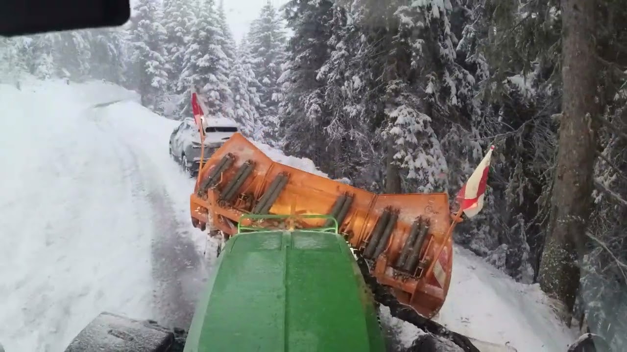 Battling the Blizzard – Extreme Snow Clearing in the Alps!