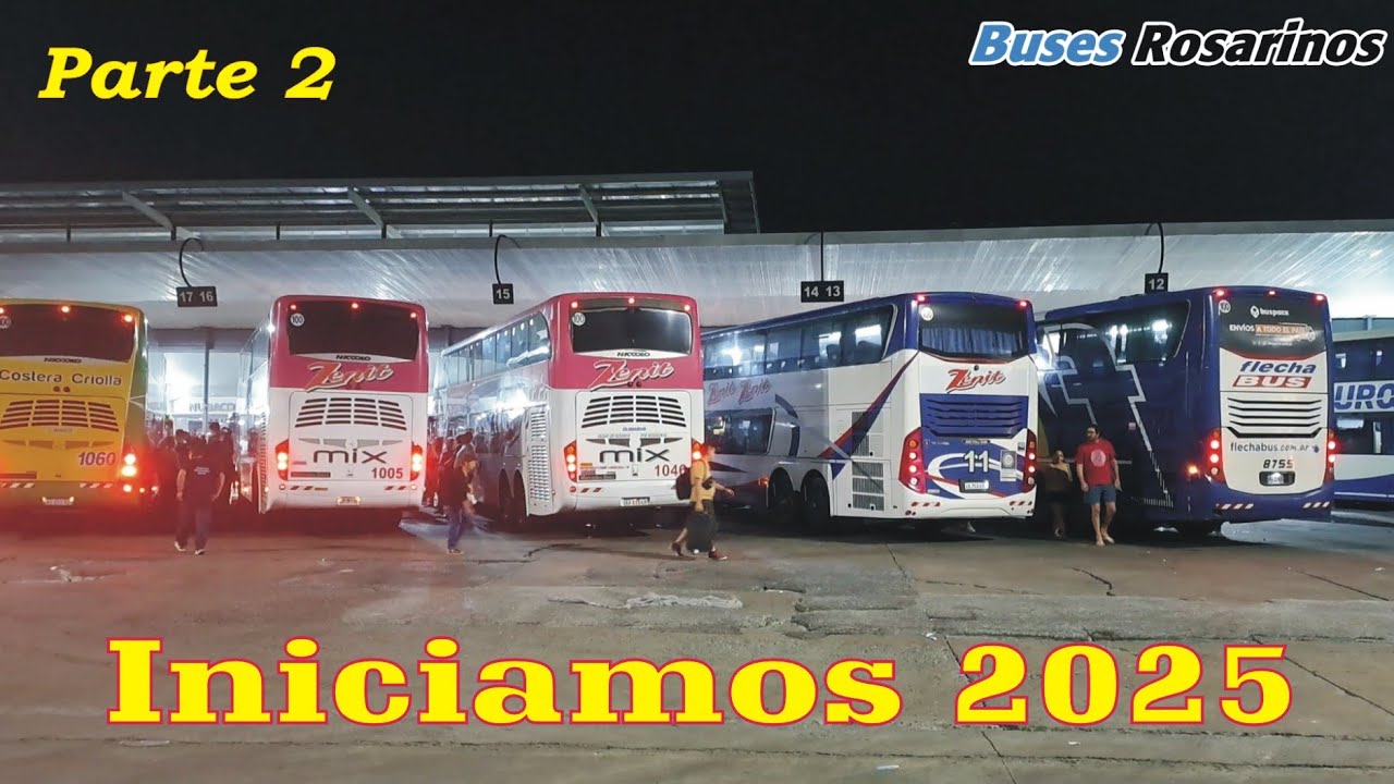 2025 - Año Nuevo en La Terminal parte 2 - Estación de Omnibus Rosario