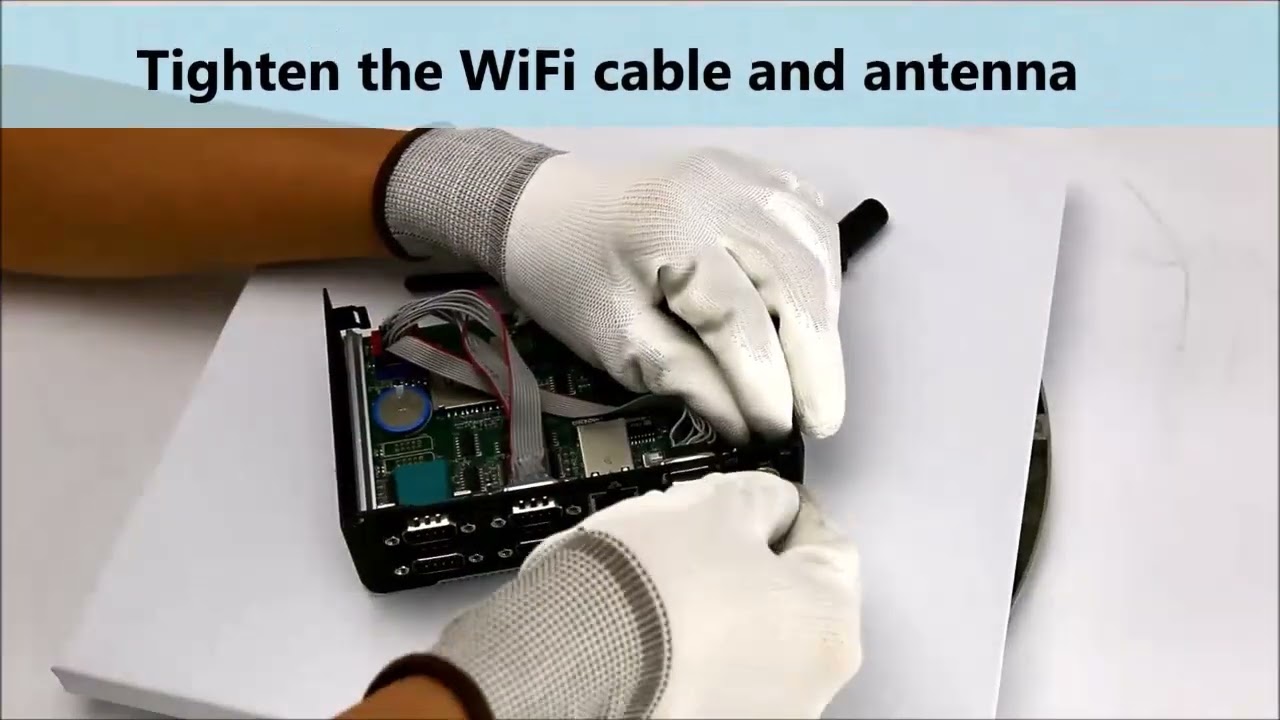 DIN PC-336x introduce and internal devices installation