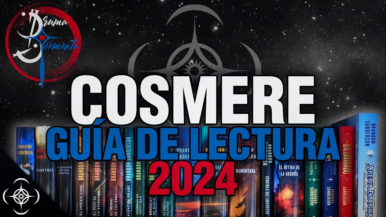 GU&Iacute;A DE LECTURA DEL COSMERE 2024 - BRANDON SANDERSON