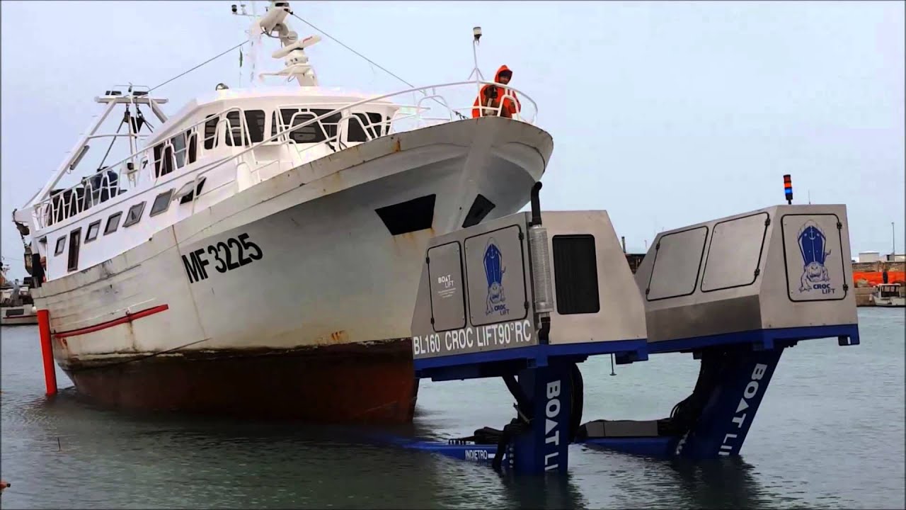 CROC LIFT 160ton - Amphibious trailer