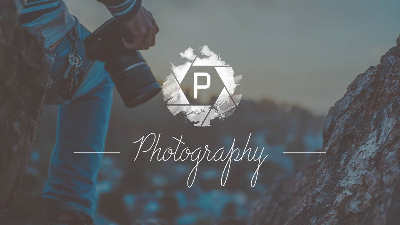 Photoshop Tutorial Photography Logo Design | Sopheap Design