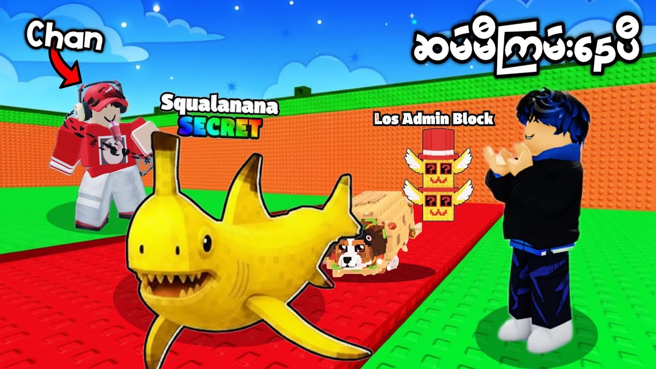 ကျွန်တော့်ညီ Chan နဲ့တူတူ အမိုက်စား Admin Abuse ဆော့ခဲ့တယ် | Steal A Brainrot - Roblox 