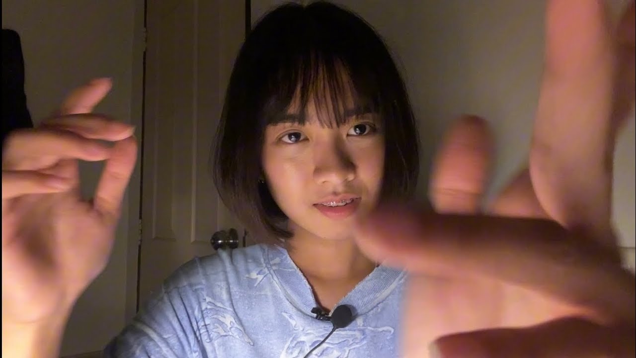 ASMR Sleep Humming & Hands movement (Rain Sounds🌧️) ฮัมเพลงพร้อมเสียงฝนจนคุณหลับ😴💤