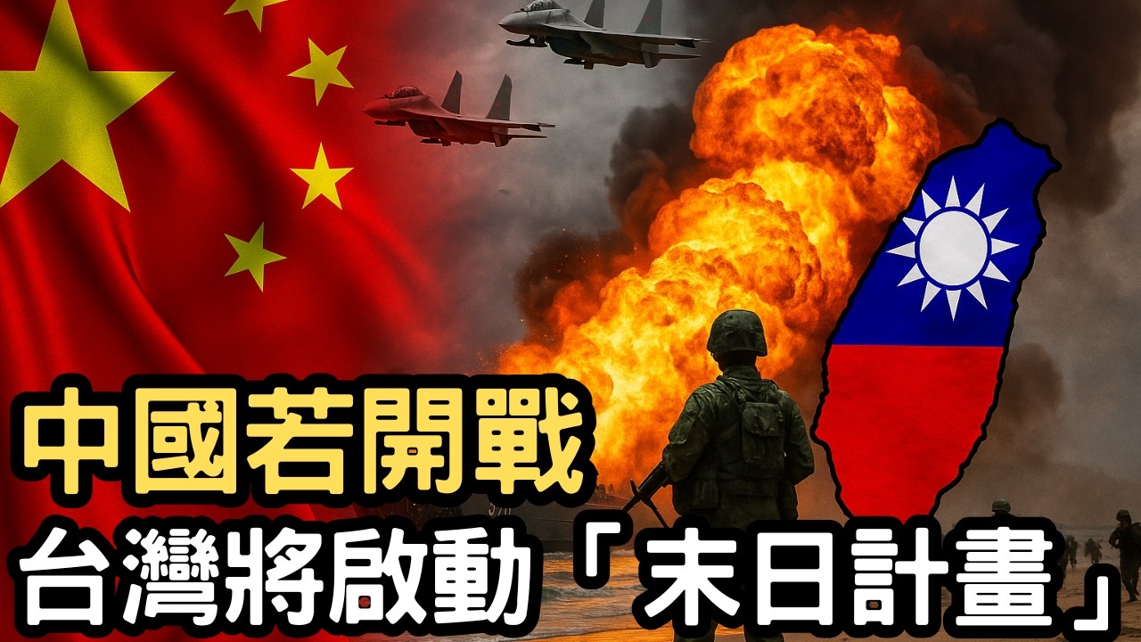 震撼彈！中國若開戰，台灣「末日計畫」將啟動？