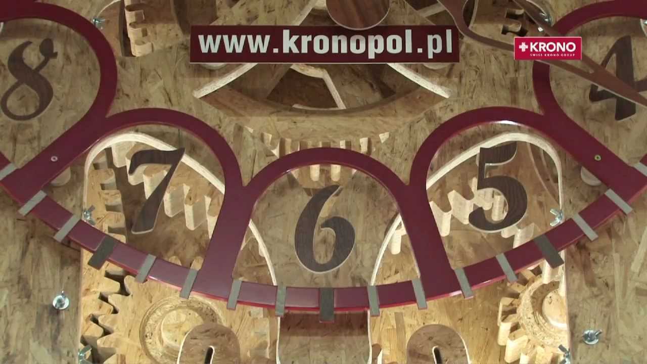 Kronopol News - KronoZegar tyka w Zielonej G&oacute;rze (obecnie SWISS KRONO)