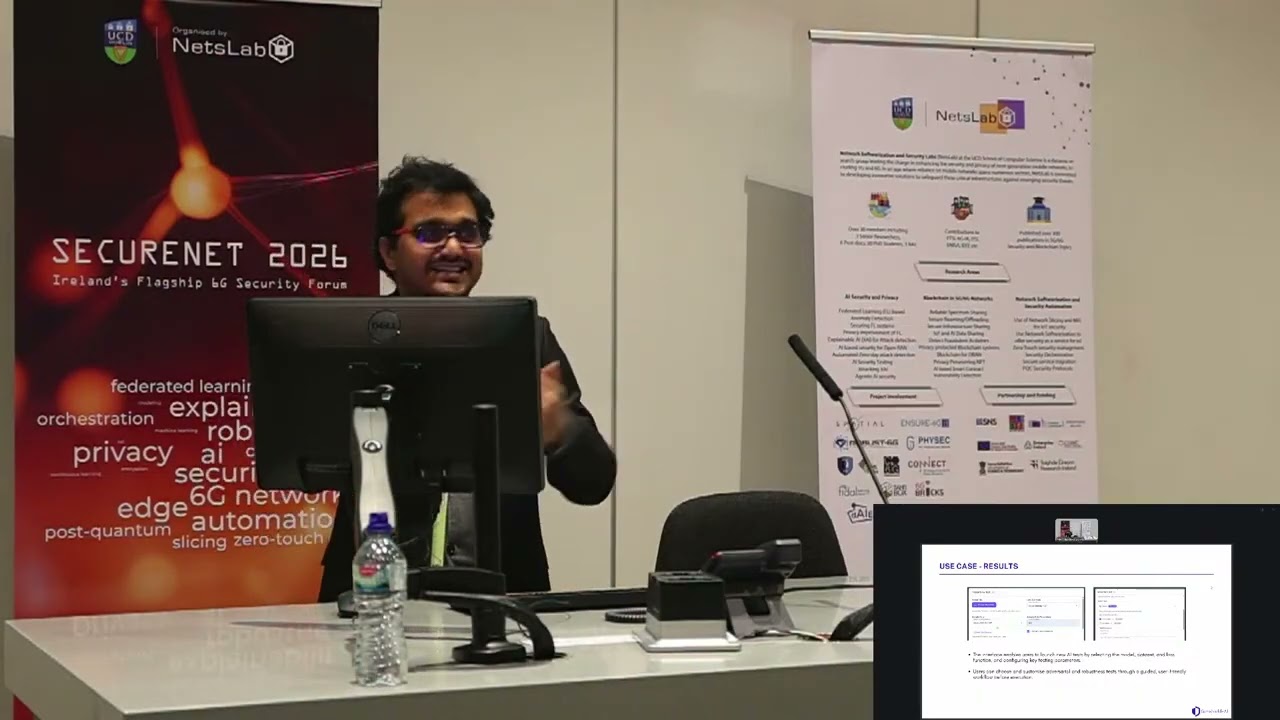 SECURENET 2026 | Securing the AI Lifecycle with GenShield-AI | Dr. Chamara Sandeepa