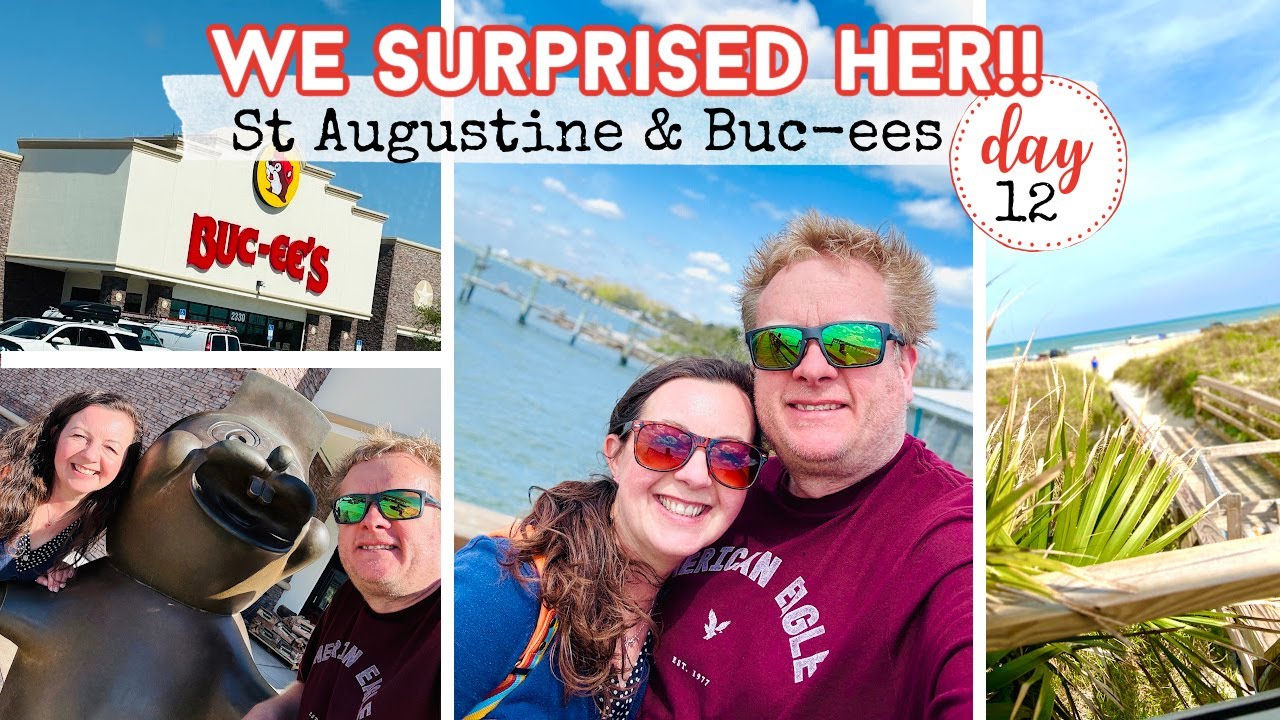 SURPRISING MY SISTER! | St Augustine | Buc-ee's | Shopping in Empty Disney's Character Warehouse