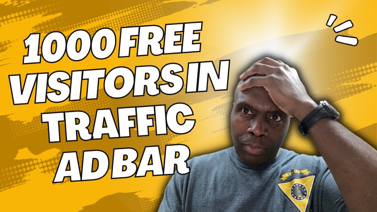 Как получить 1000 бесплатных посетителей в Traffic Ad Bar менее чем за 10 минут!