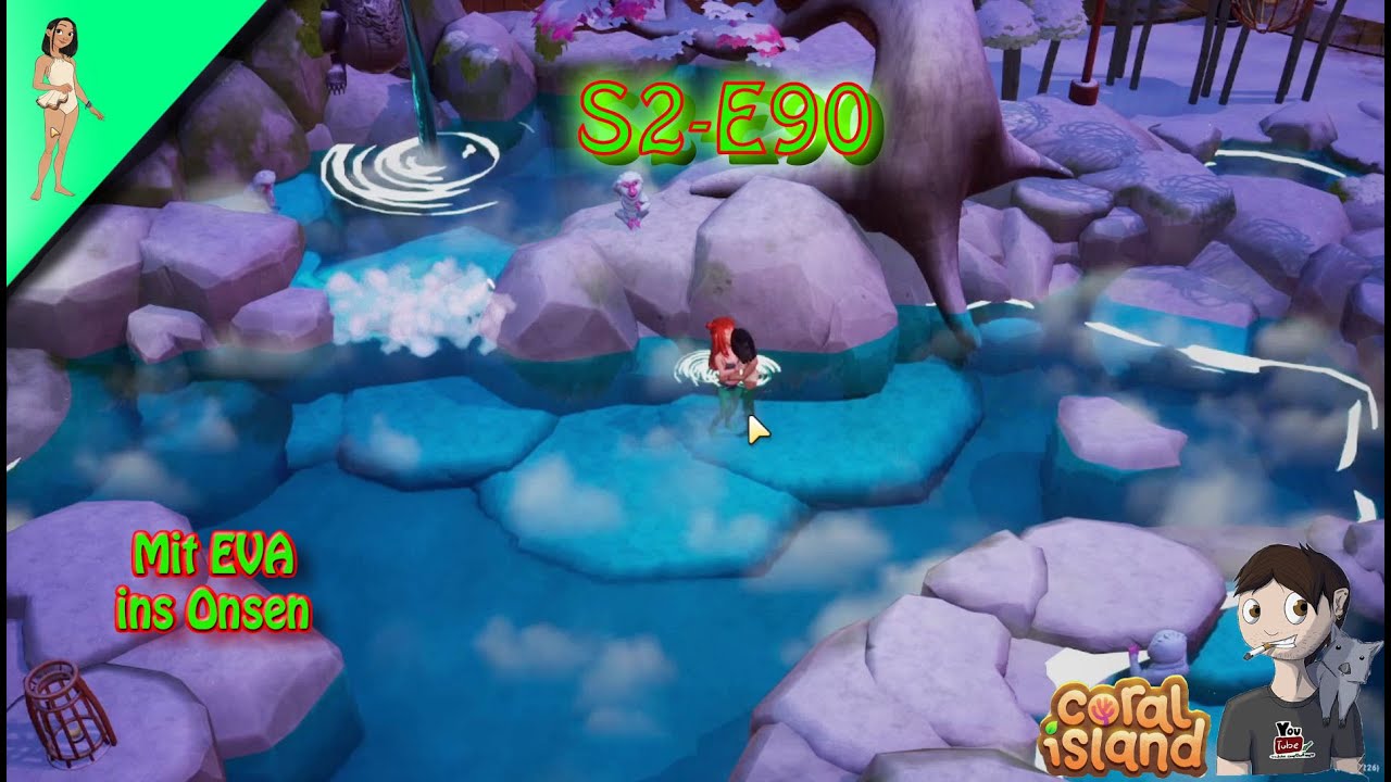Coral Island S2 E90 Mit Eva ins Onsen...🧜‍♀️🧜‍♀️...