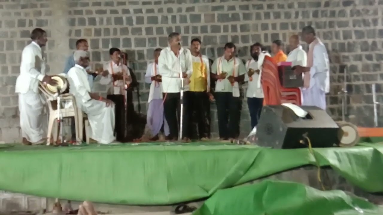 स्व. खासदार वसंतराव चव्हाण यांच्या श्रद्धांजली कार्यक्रमा निमित्त शाहीर माधव पाटील माळ इकळीकर -