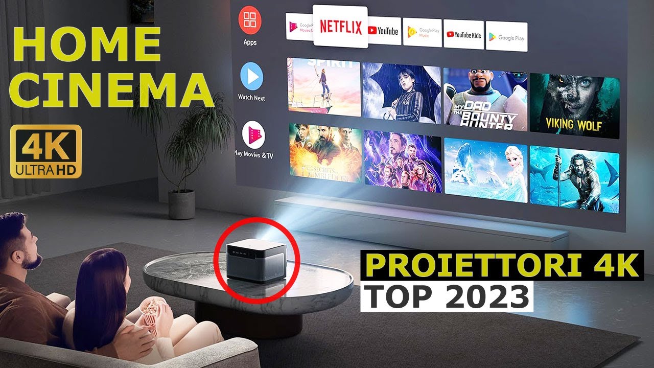 MIGLIORI PROIETTORI 4K Nativi per il Vero Home Cinema 4K. Guida all'Acquisto 2023!