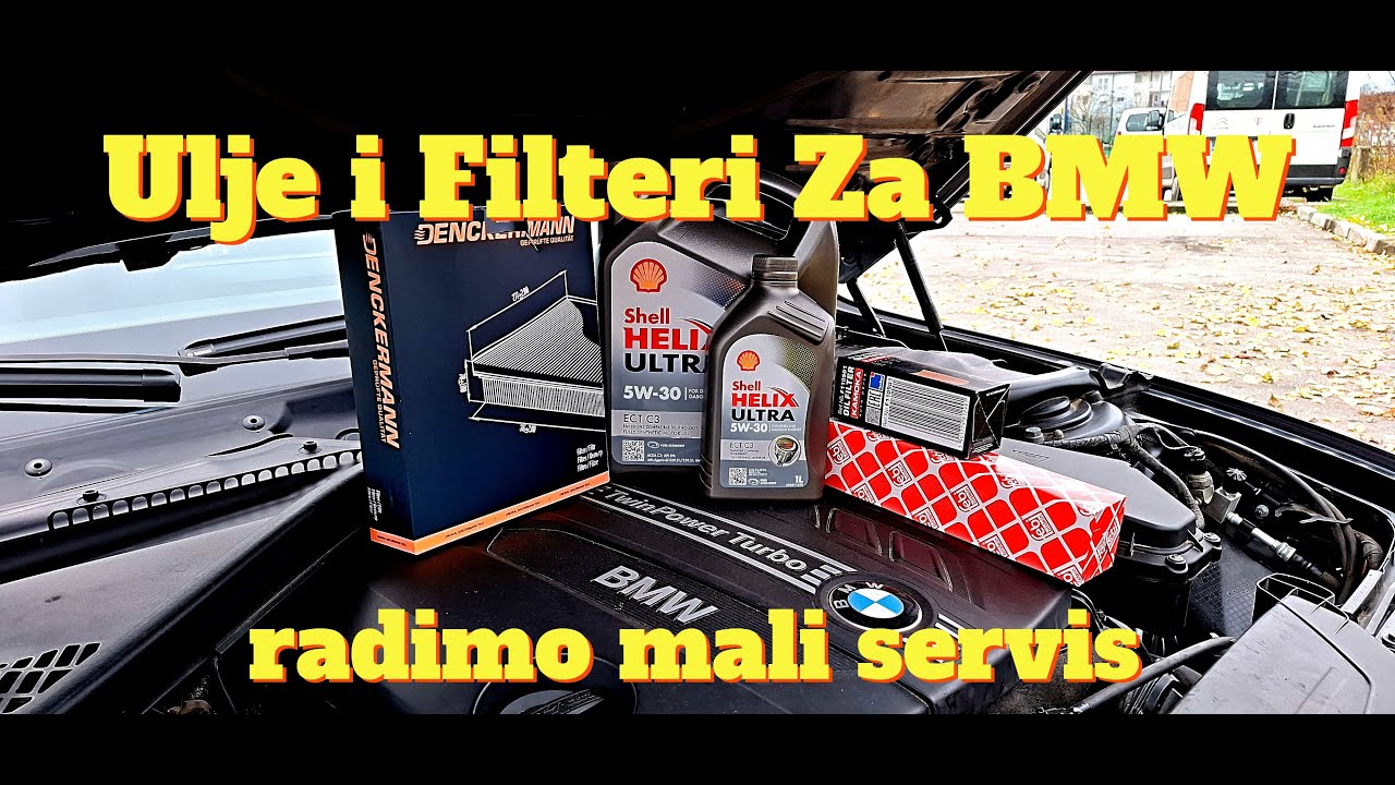 ULJE I FILTERI ZA BMW F30 320d - RADIMO MALI SERVIS !!!