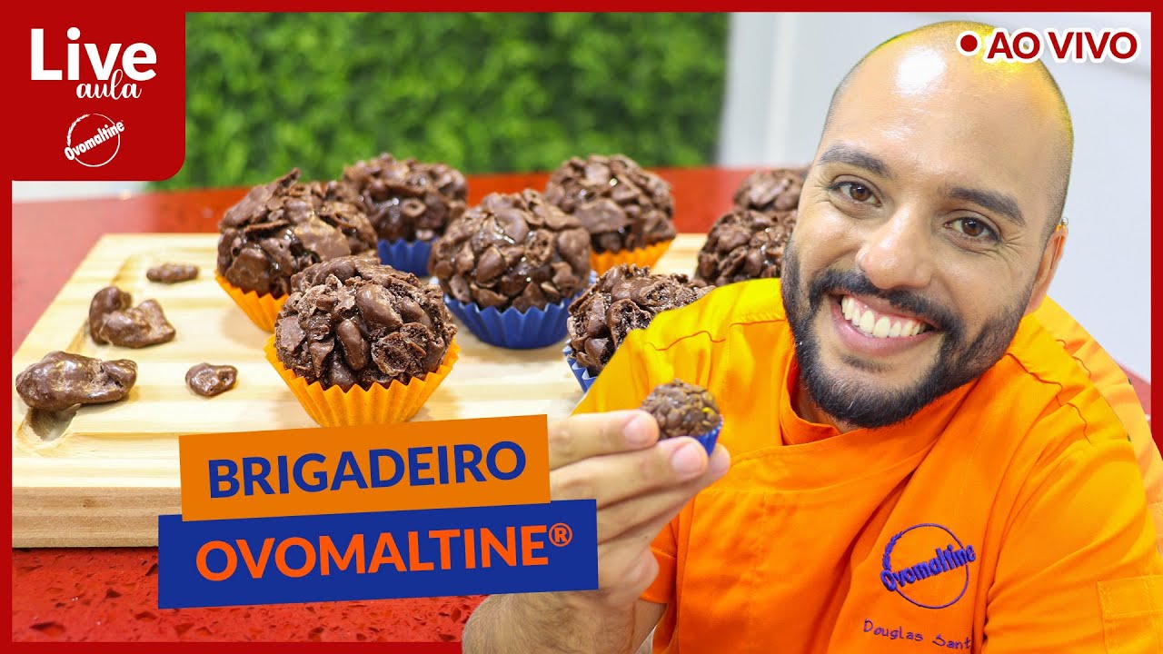 🔴 BRIGADEIRO OVOMALTINE | DOUGLAS SANTOS | OVOMALTINE | LOJA SANTO ANTONIO