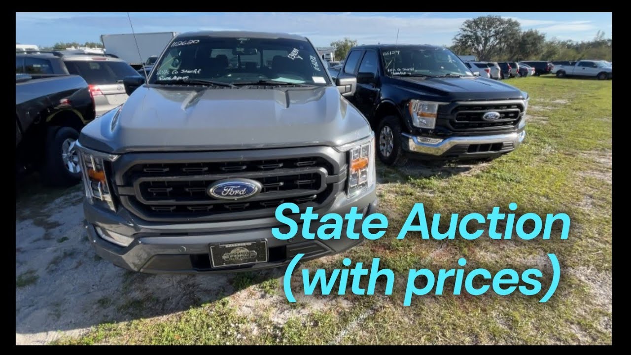 Look at those Trucks for Sale at Auction!