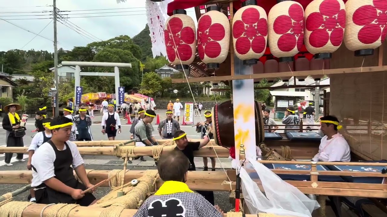 平群の祭り　井川區　麒麟囃子　令和6年　10/19