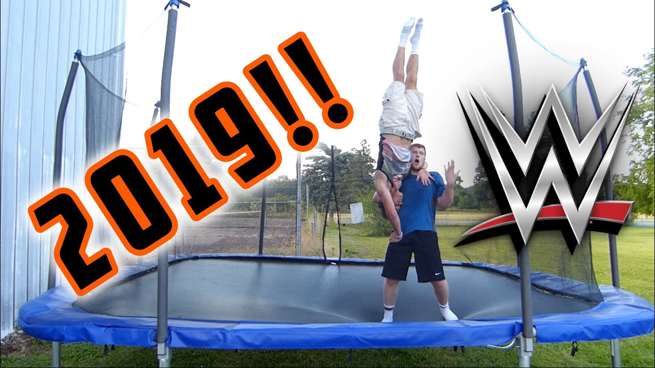 Top 50 WWE Finishers of 2019 on Trampoline
