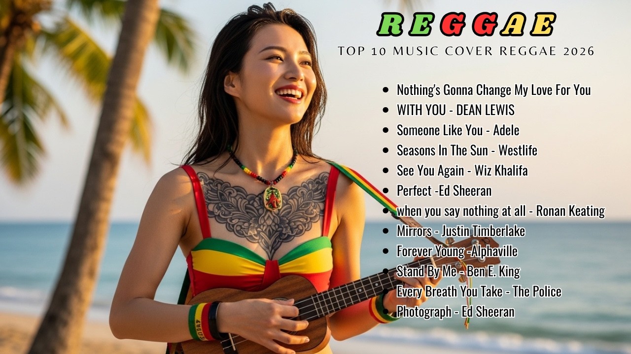 Soft Ska Reggae Acoustic Coffee Shop Relaxation Music - Nothing's Gonna Change My Love For You