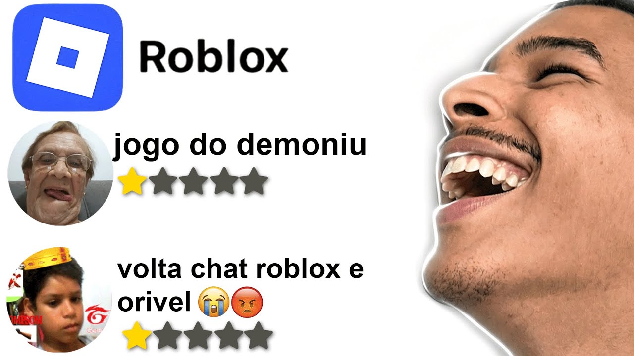 LENDO AS PIORES AVALIAÇÕES DO ROBLOX NA PLAYSTORE KKKKKKKKKKKKKKKKKKKKKKKK