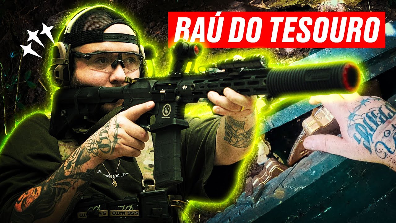 Essa Neptune está insana! Vencemos a operação Caça ao Tesouro 3 na #airsoft Company.