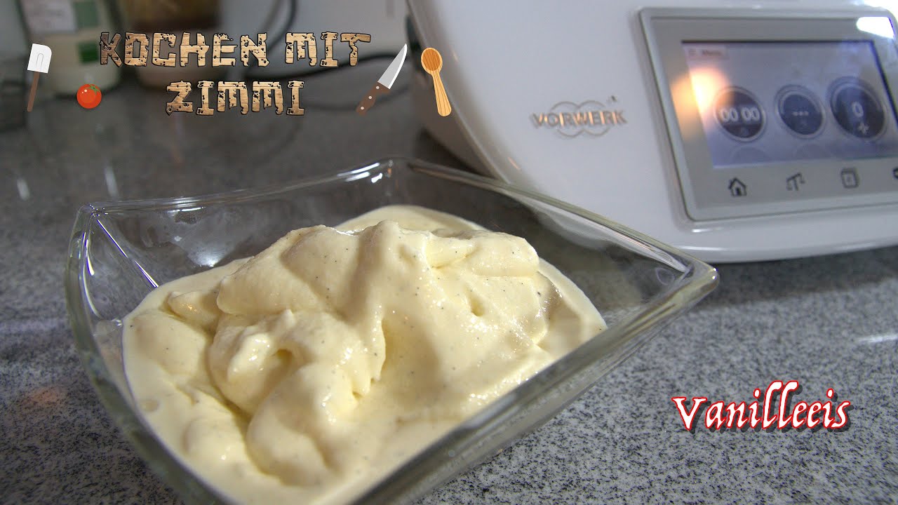 Thermomix Rezept - Vanilleeis