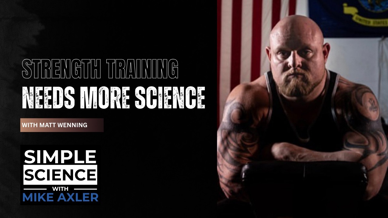 Strength Training Science, Recovery, and Long-Term Performance | Matt Wenning (Ep. 153)