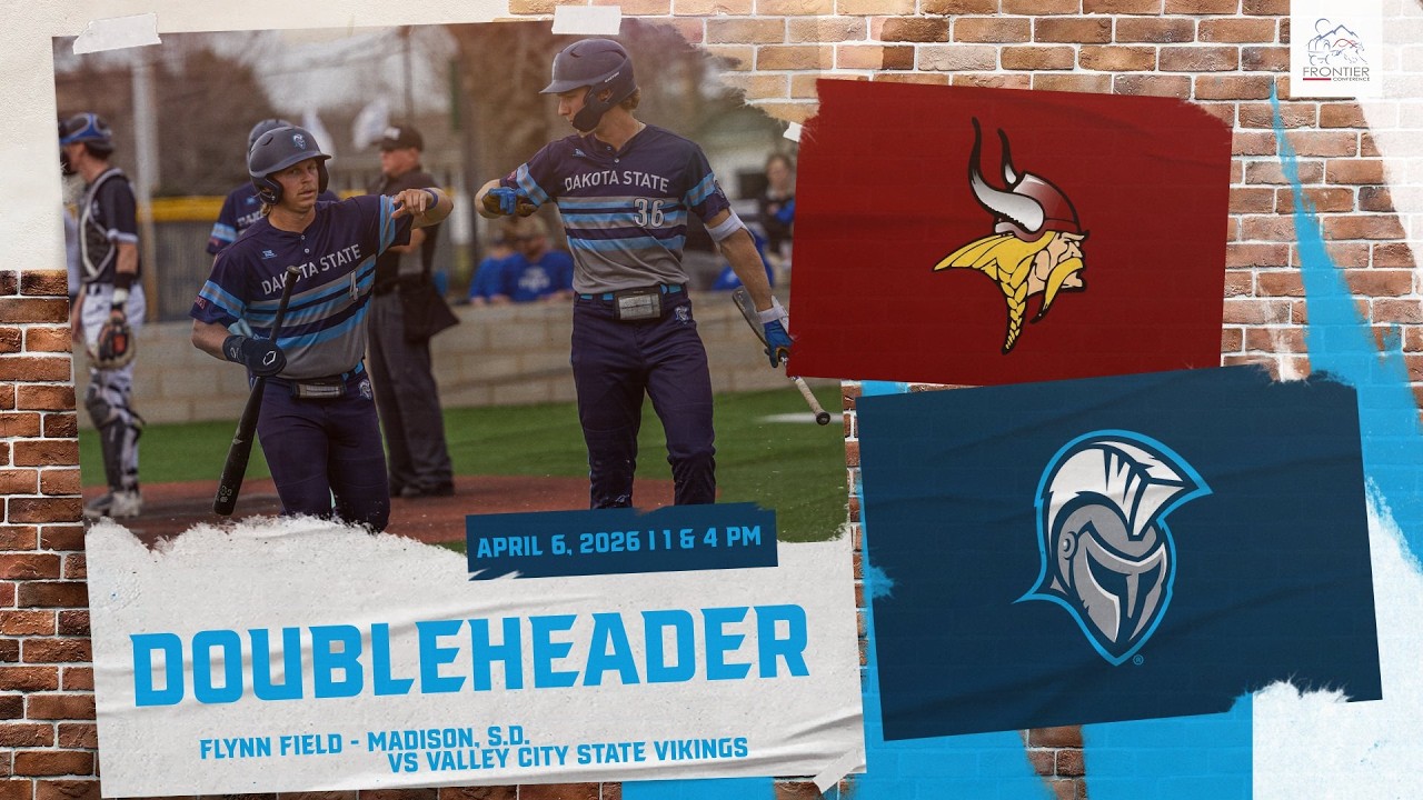 Varsity Baseball:  Valley City State (N.D.) @ Dakota State (S.D.) - 4/6/26 - 4 p.m.