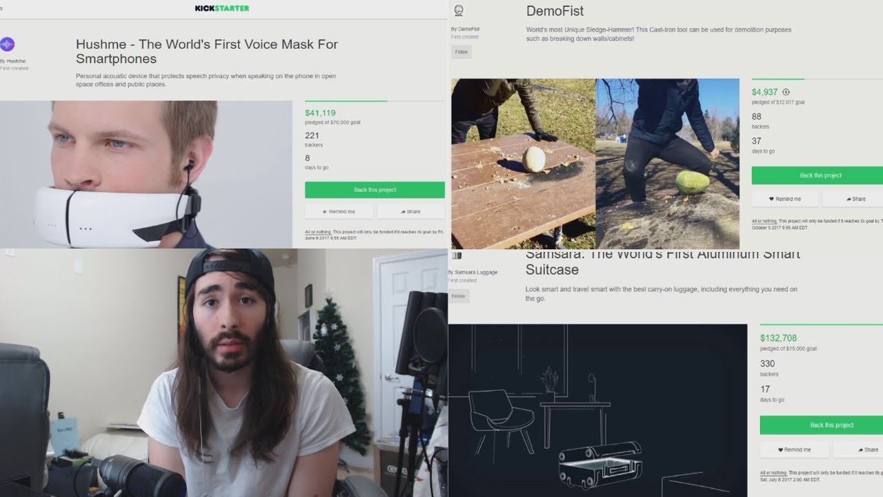 Penguinz0 more terrible kickstarter projects