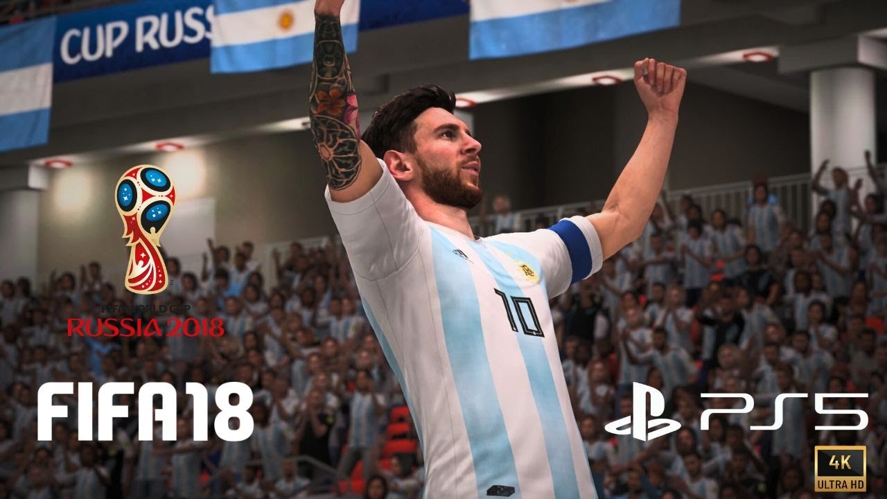 FIFA 18 - Argentina vs Nigeria | Rusia 2018 | PS5 4K 60 fps