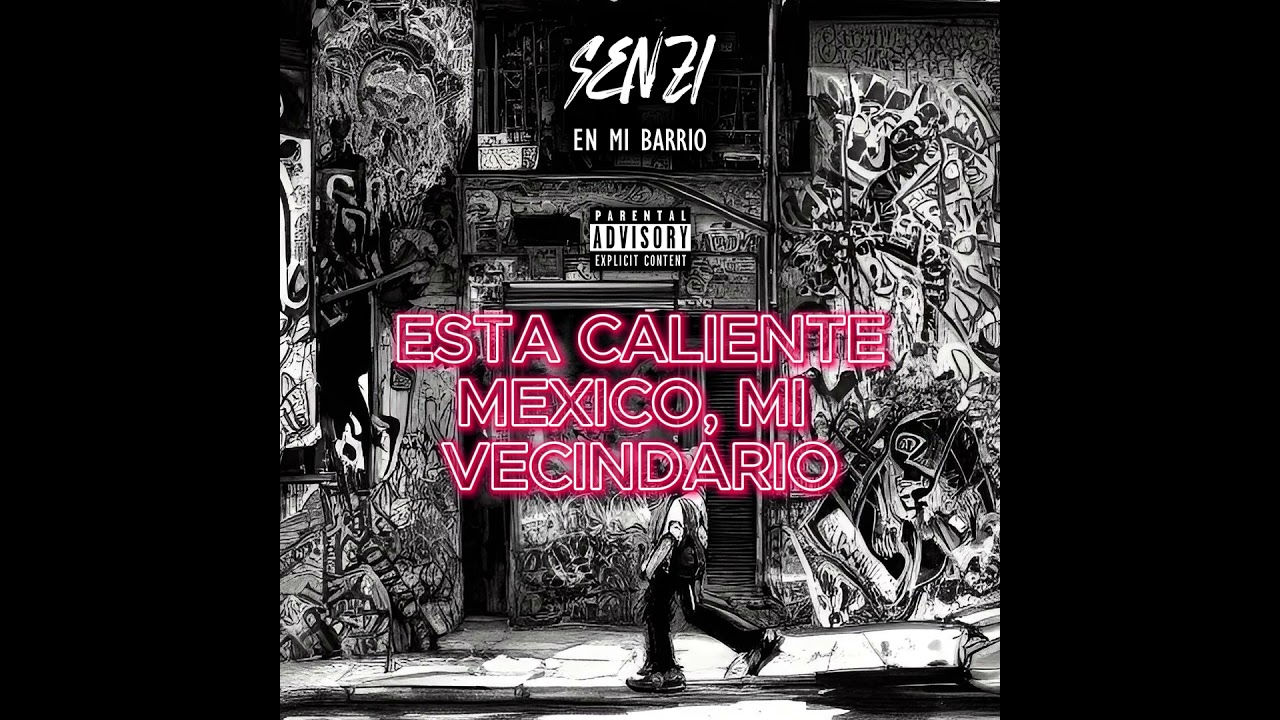 SENZI// EN MI BARRIO //(LYRIC VIDEO)