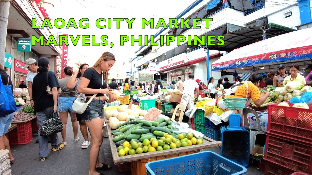 ILOCOS NORTE Outdoor Market and Street Food Tour
