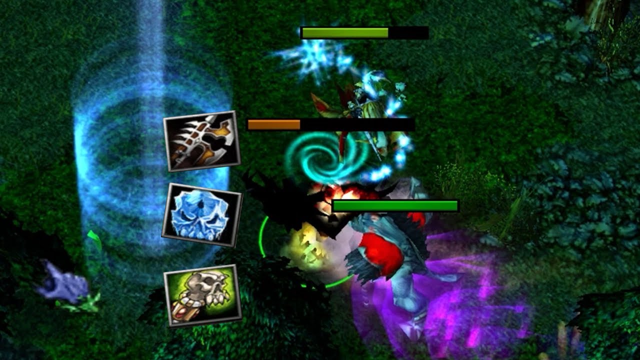 DOTA SHADOW FIEND vs BARATHRUM (FULL CARRY BUILD)