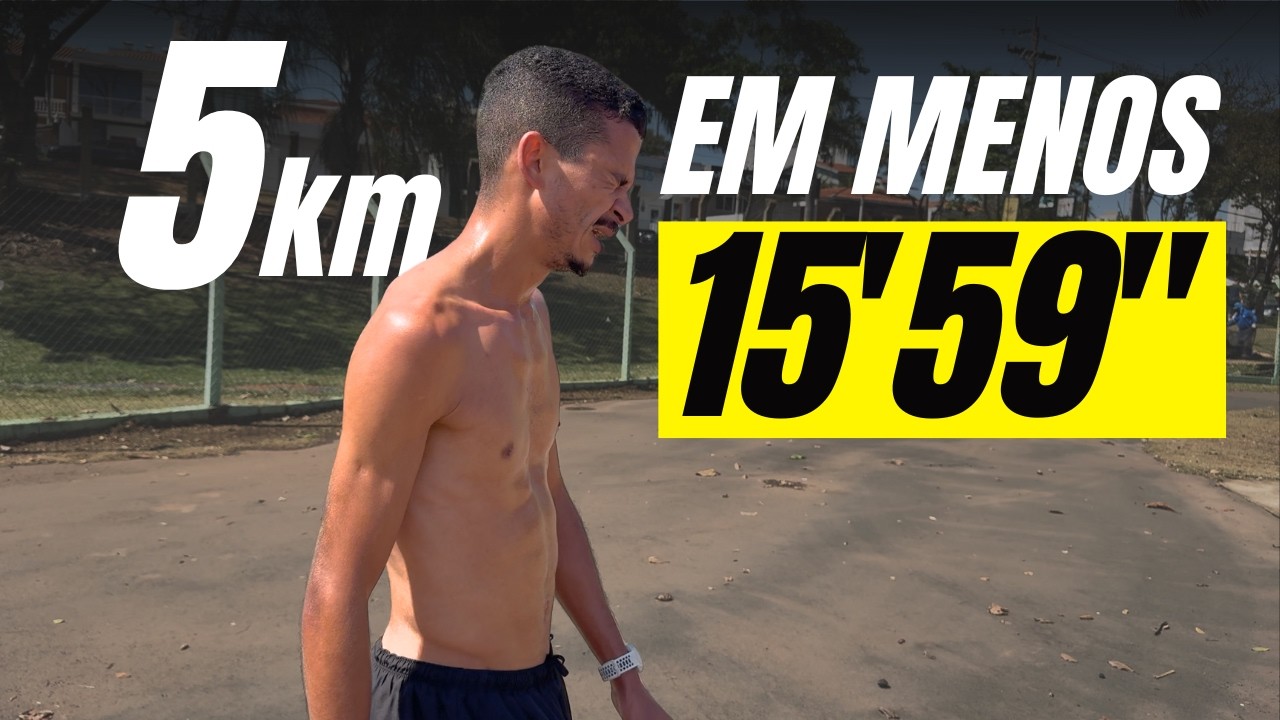 Meu Treino Para Correr 15 MINUTOS nos 5km #treino #5km #recordpessoal
