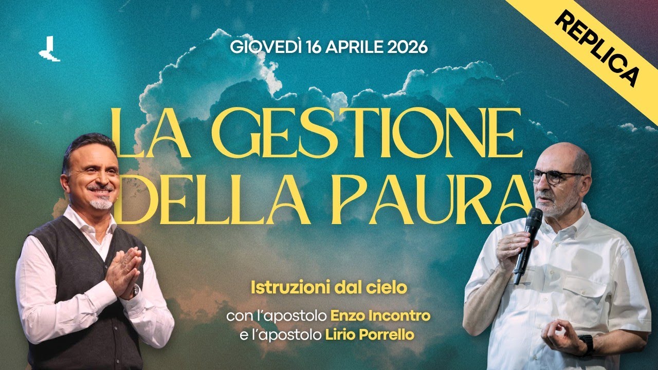 Istruzioni dal cielo | La gestione della paura - Replica | Enzo Incontro & Lirio Porrello