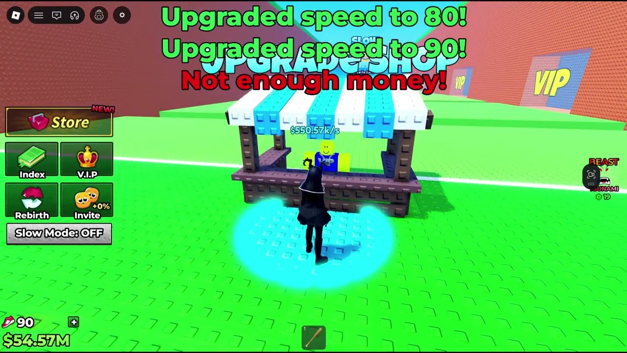 Noob - Day 1 - Escape Tsunami For Brainrots!