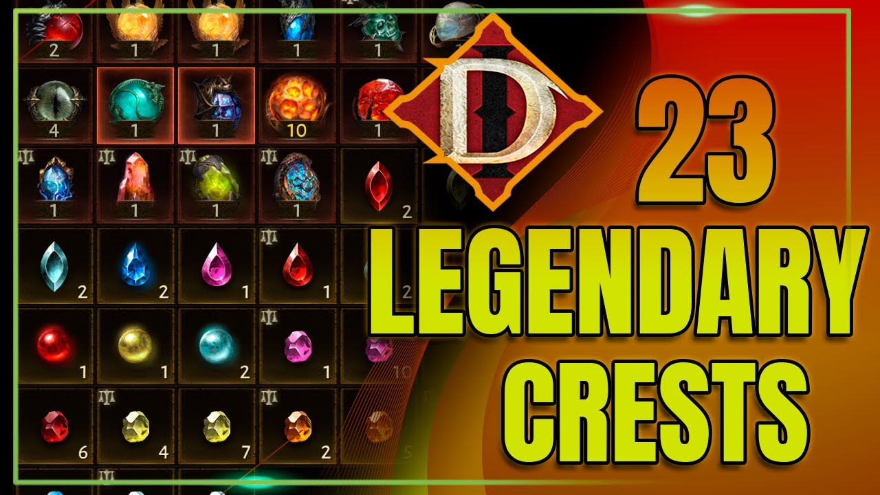 Running ALL my FTP Legendary Crests! | Diablo Immortal
