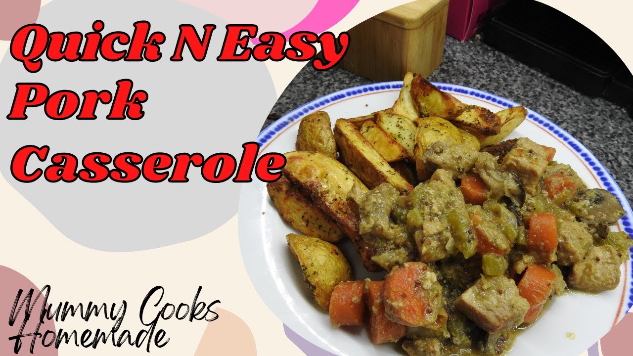 Quick and Easy Yummy Pork Casserole