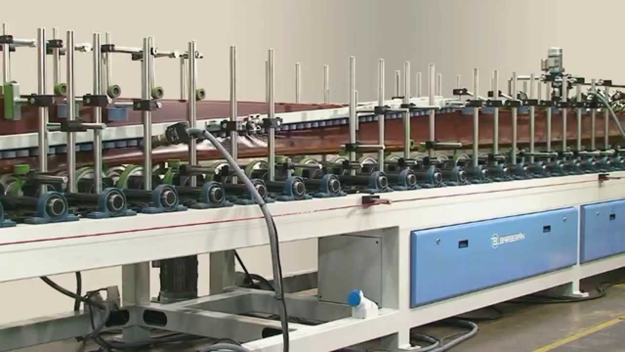 Panel wrapping line PUR-66-L