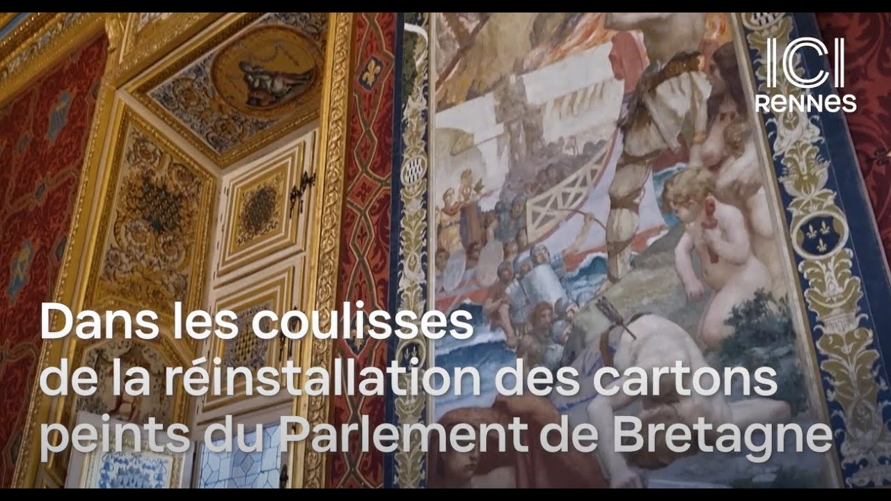ICI Rennes : les coulisses de la réinstallation des cartons du Parlement de Bretagne