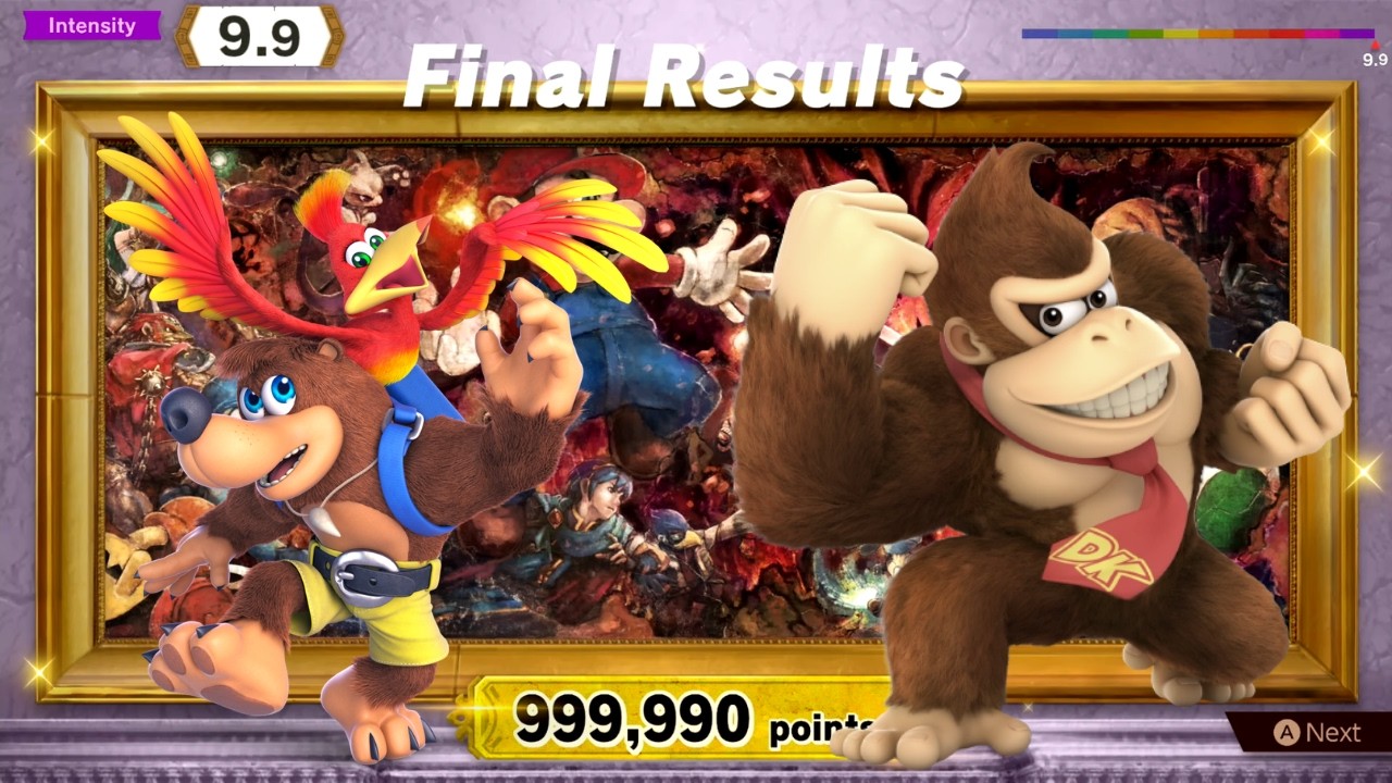 Banjo and Kazooie's Classic Mode 9.9 | 2 Players | Super Smash Bros. Ultimate