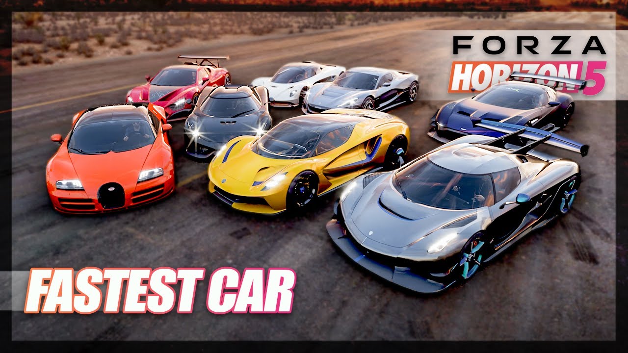 Forza Horizon 5 - Forza's Fastest Car! (Speed Science)