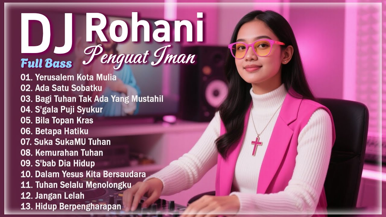 DJ Rohani Full Bass Enak Didengar ❤️ Remix Pujian & Sukacita Rohani Yang Memberi Damai & Penyemangat