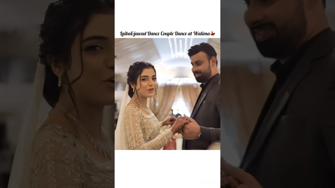 Laiba&jawad Dance Couple Dance at Walima💃#laibakhan #wedding #trending #walima