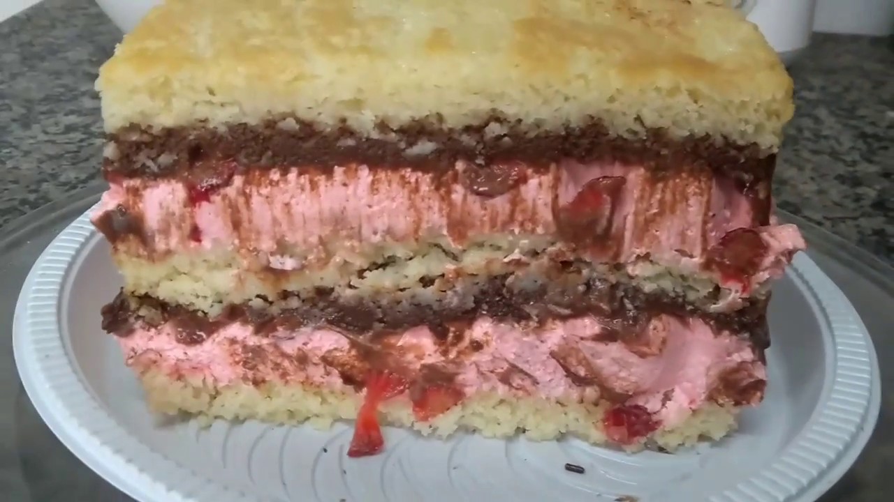 Recheio Sensação e Ganache com Morangos