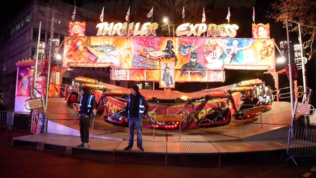 Thriller Express - Edward Evans @ Cardiff Calennig New Year Fair 2019