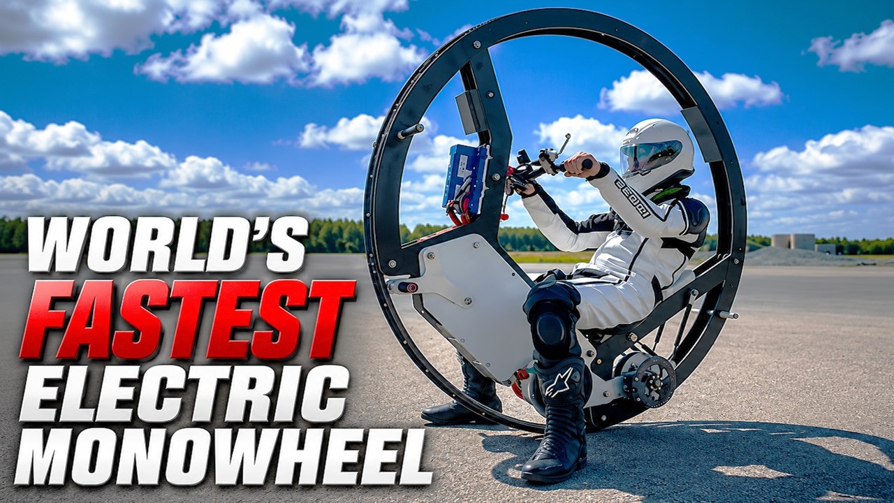 Students Built World's Fastest Electric Monowheel