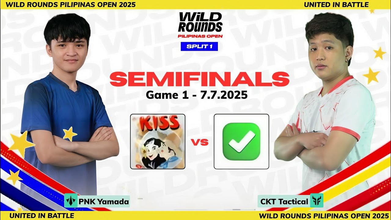 PNK vs. CKT - Game 1 (Bo5) | Semifinals | Wild Rounds Pilipinas Open 2025 Split 1 🇵🇭