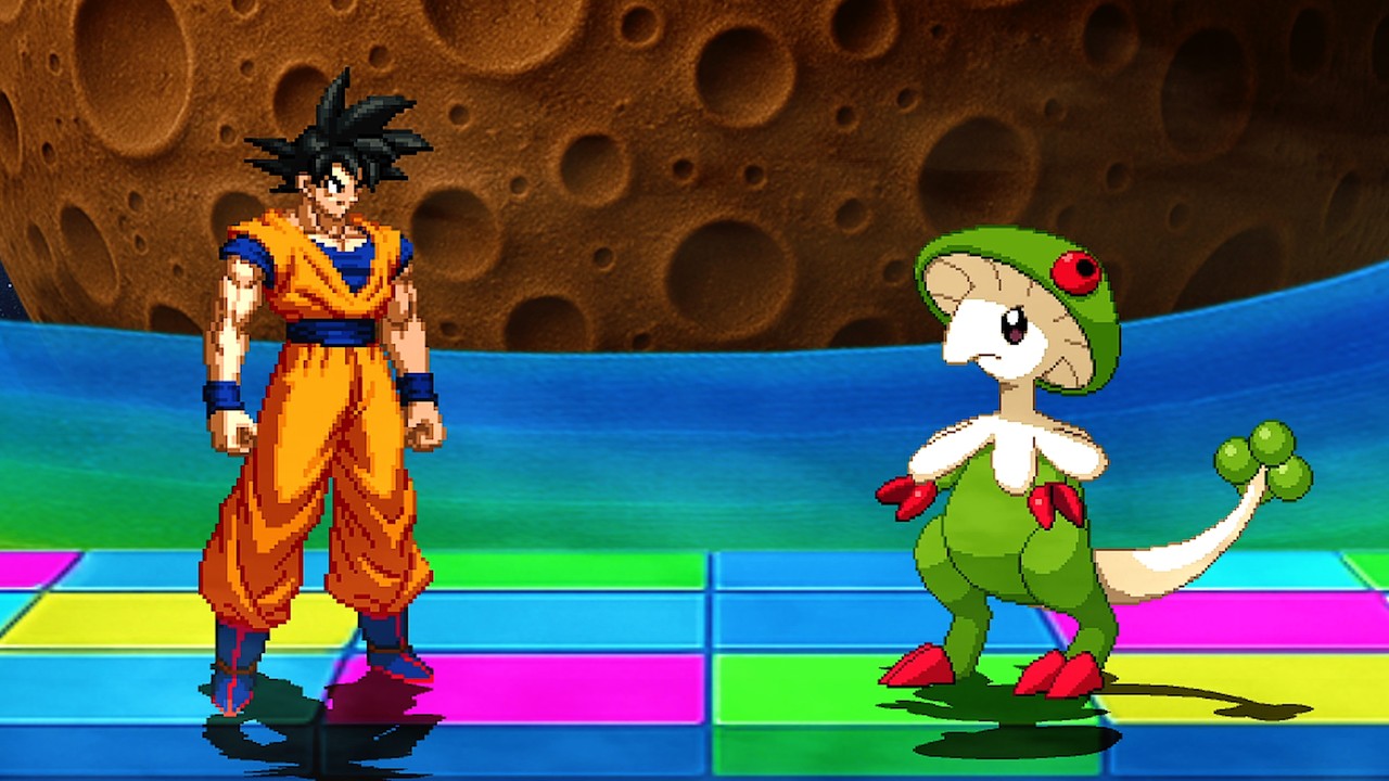 Goku Vs. Breloom - The Spore Striker