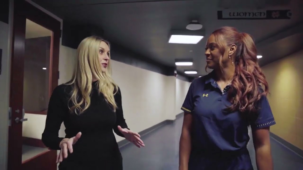 Notre Dame Women's Basketball Head Coach Niele Ivey one-on-one with ABC57 TipOff