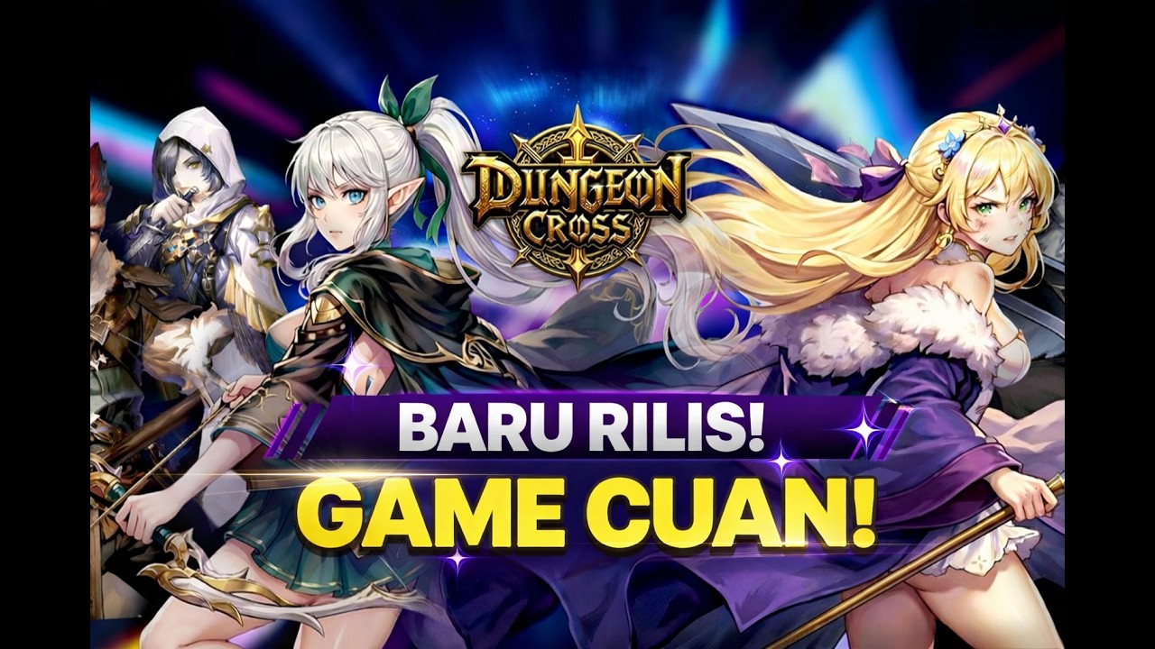 🔴 LIVE – Game Baru Rilis! Dungeon Cross: Relic Hunter | Bisa Cuan Gak?